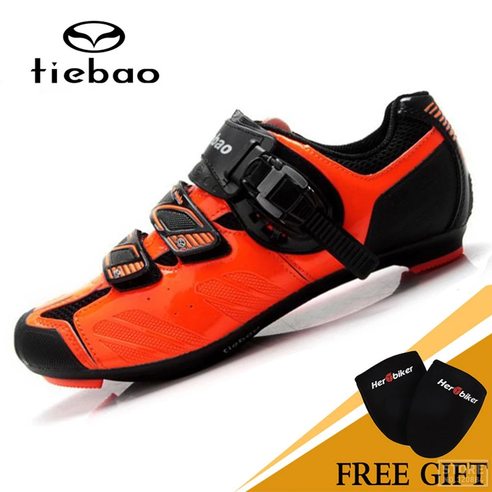 TIEBAO Outdoor Sports Road Bike Shoes Triathlon Bicycle Shoes
