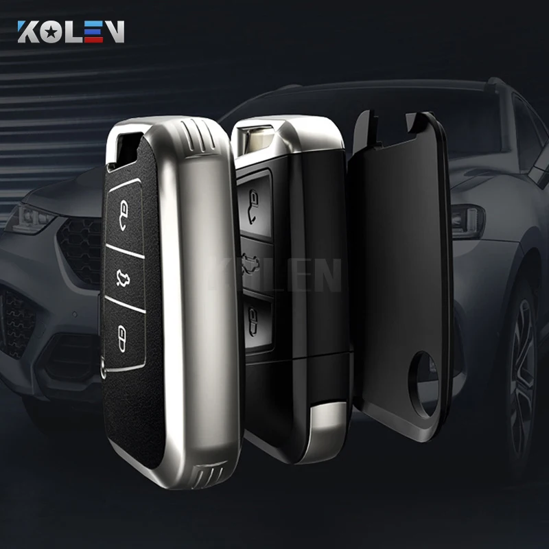Portachiavi in pelle Tpu per auto custodia protettiva Fob per VW Volkswagen Passat B8 Magotan Golf per Skoda Kodiaq Superb A7 accessori 11 Portachiavi in pelle Tpu per auto custodia protettiva Fob per VW Volkswagen Passat B8 Magotan Golf per Skoda Kodiaq Superb A7 accessori - H1d789065f3c9435ba837e176e122b41fR