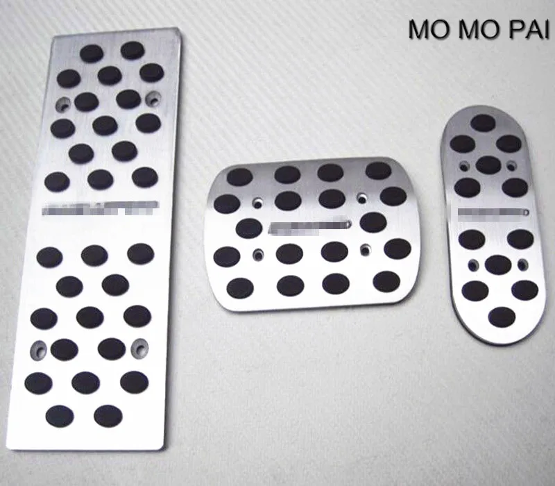 Aluminum Fuel Brake Sport Foot Pedals Rest Plate fit for MazdaSpeed