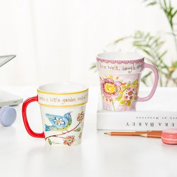 

Ceramic Mug Office Home Milk Coffee Tea Water Cup Creative Personality Breakfast Couple Cup Trend Drinkware Free Shipping