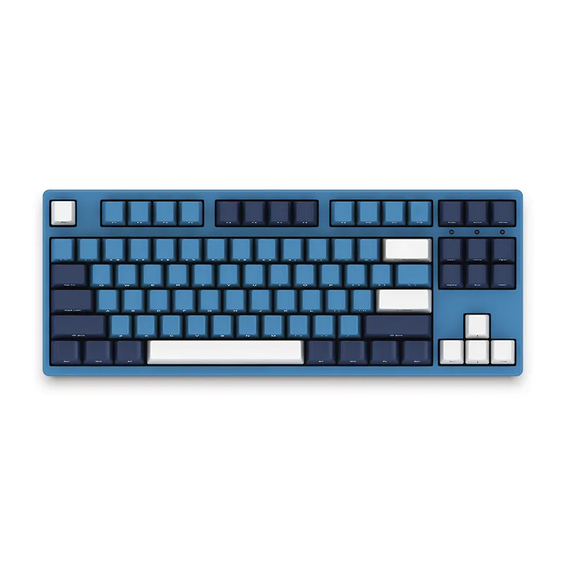 Скидка Игровая клавиатура AKKO 3087SP с океанской звездой, 87Key type C, проводная клавиатура Cherry MX с переключателем PBT, Механическая игровая клавиатура для П...