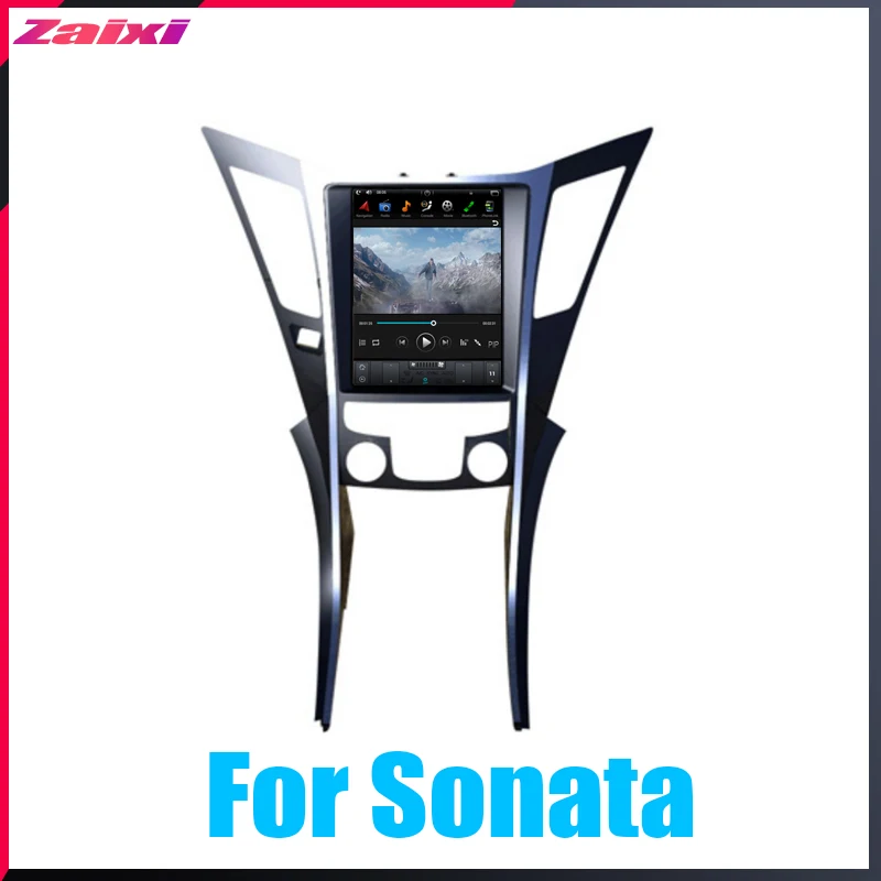Tesla Тип Android для hyundai Sonata 2011 2012 2013 Автомобильный Android dvd-плеер навигация gps радио мультимедийная система