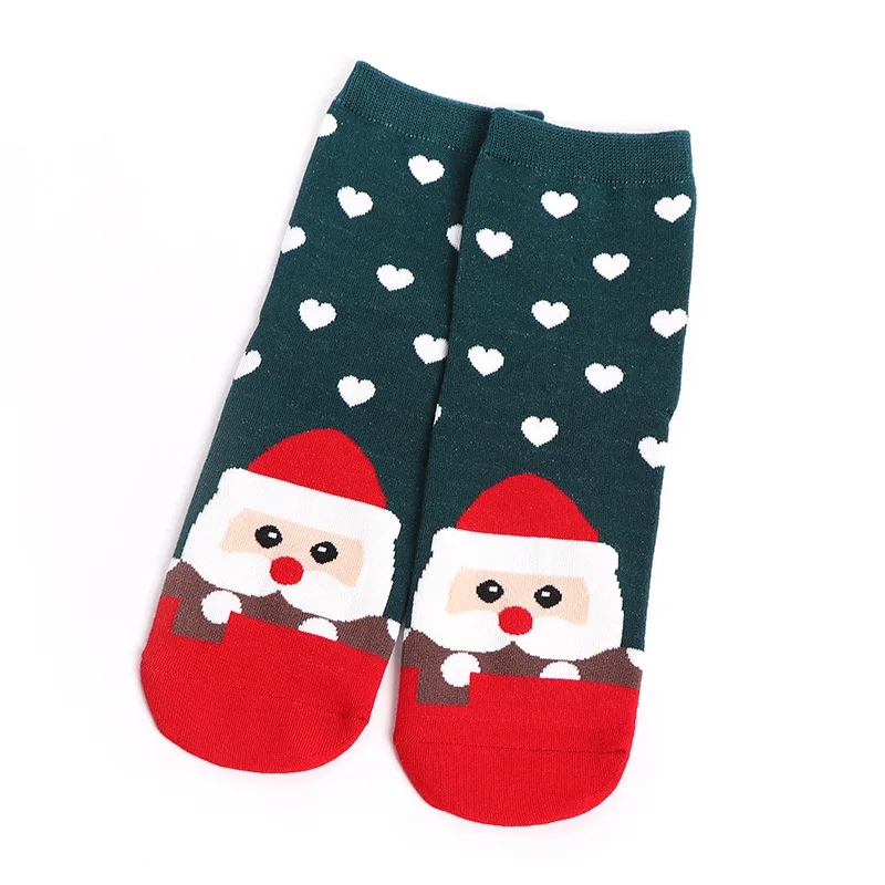 LJIQQ/5 пар милых женских носков на Рождество, милые повседневные носки, новые модные кавайные забавные носки для девочек, хлопковые носки