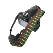 Спортивные аксессуары 145 см регулируемый плечевой ремень с пряжкой для камеры slr камера плечевой ремень 20O17