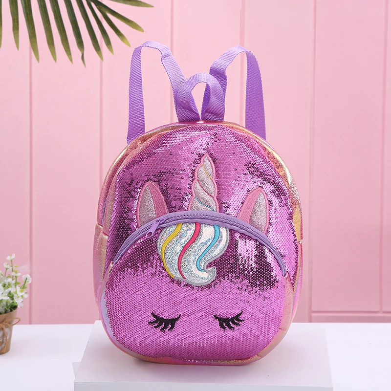 Unicorn Dazzling Sequin Backpack -Unicorn Fashion H1d79061abb4a48889cd89e6f0eb1a01eS