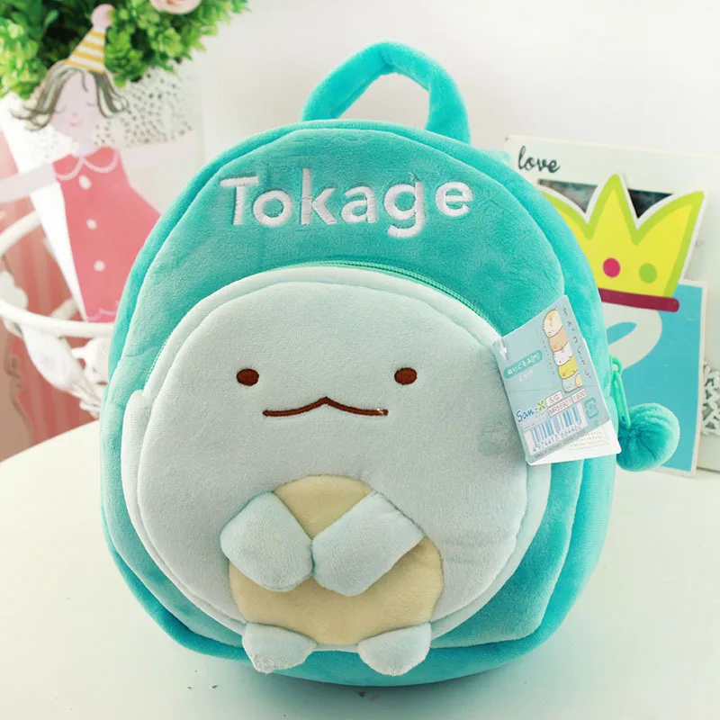 Милый Сумико гураши Плюшевый Рюкзак Kawaii Tokage Пингвин Неко Tonketsu прекрасный детский рюкзак подарки для детей