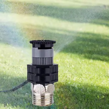 

0-360 Degree Water Irrigation Sprinkler Head Adjustable Garden Atomizing Nozzle D08F