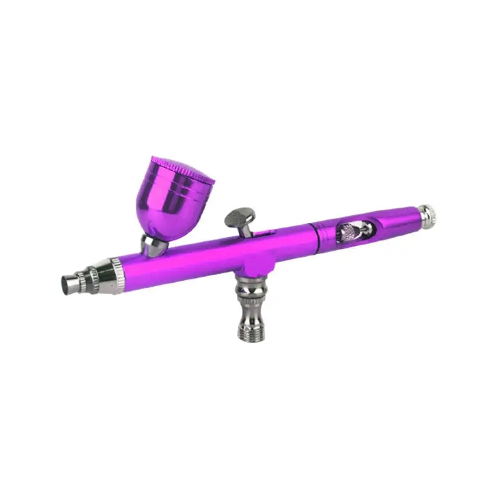 

Airbrush Tool Dual Action Gravity Feed 0.3mm Nozzle Brushes Gun Decorating For Nail Cake With Straw Manicure Spray Wrench X8F5