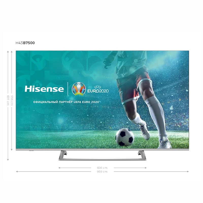 Телевизор Hisense 43" H43A6140 4K Smart TV
