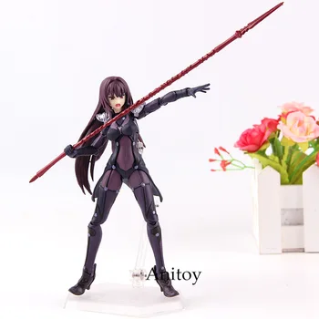 

Anime Fate Grand Order Scathach Lancer Action Figure Figma 381 PVC Collection Model Toys