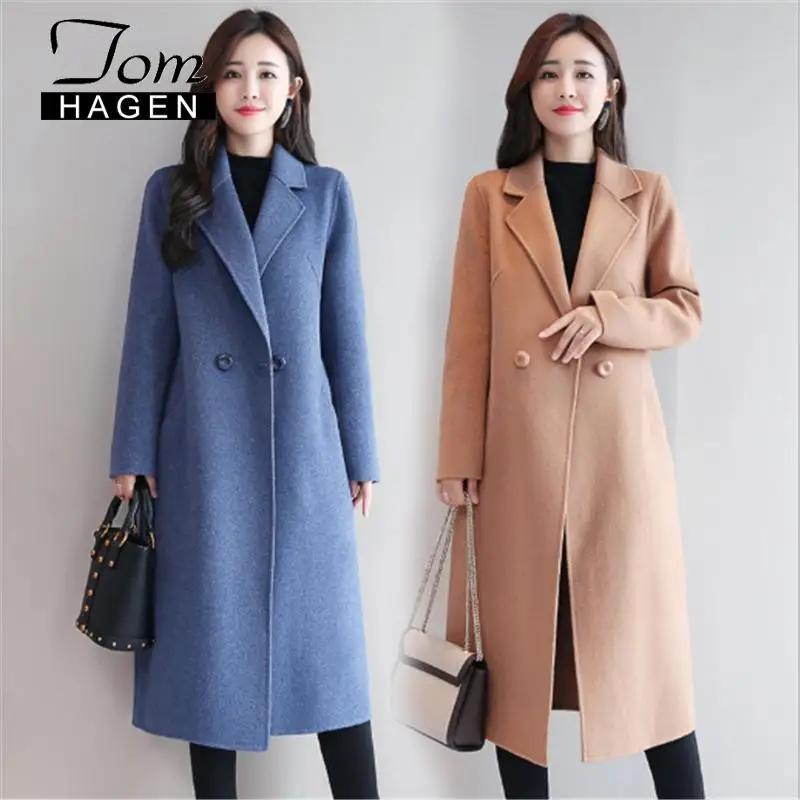 Зимнее пальто и куртка для женщин 2020 элегантное кашемировое размера плюс модная