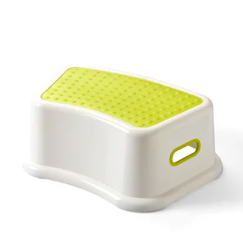 

Thicken Children's Plastic Stool Wash Stool Pad Footstool Baby Bathroom Non-slip Ascending Ladder Step Ladder Stool Foot Stool