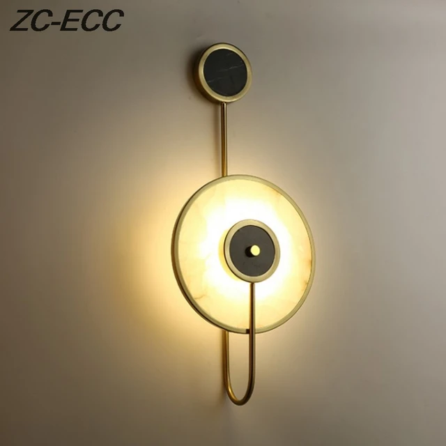 ZC-ECC Modern LED Wall Lights Living Room Luxury Wall Sconces Lamp for Hotel Villa