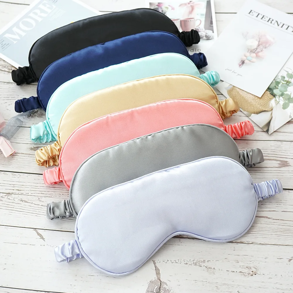 

Soft mask Silk eye sleeping Cover case sleeping eye patch eye YORO