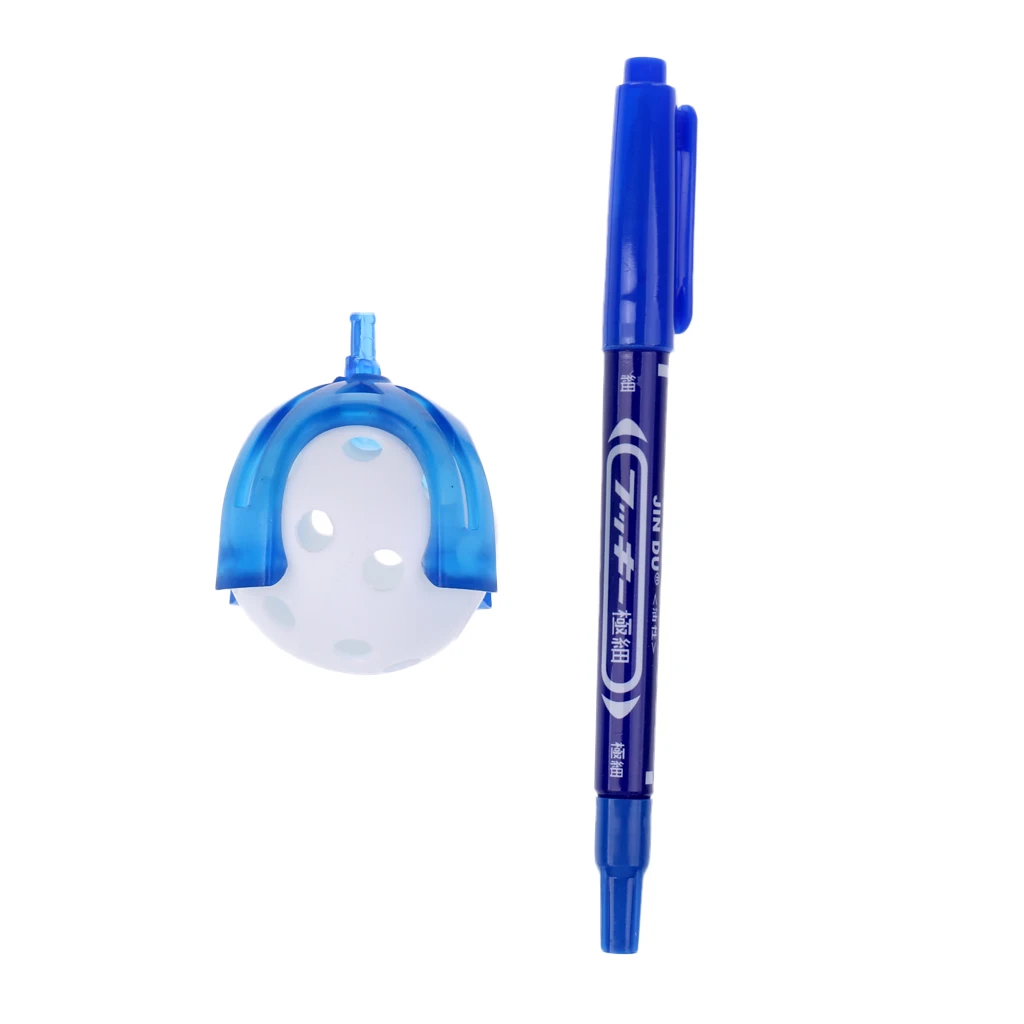 Golf Ball Liner Line Marker Drawing Alignment Tool Ball Pick Up Tool Plus Pen & Ball Golf Accessories Blue Pink Green