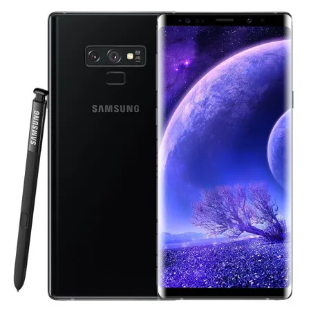 Мобильный телефон samsung Galaxy Note9 N960U, 128 Гб ПЗУ, 6 ГБ ОЗУ,, LTE, четыре ядра, 6,4 дюймов, двойной, 12 МП, NFC, Snapdragon 845
