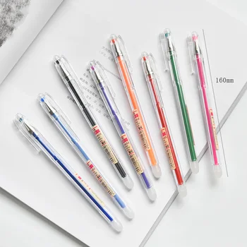 

8pcs/set Creative Simplicity Colour Erasable Gel Pen Bullet Journal Supplies Cute Neutral Pen Kawaii School Supplies