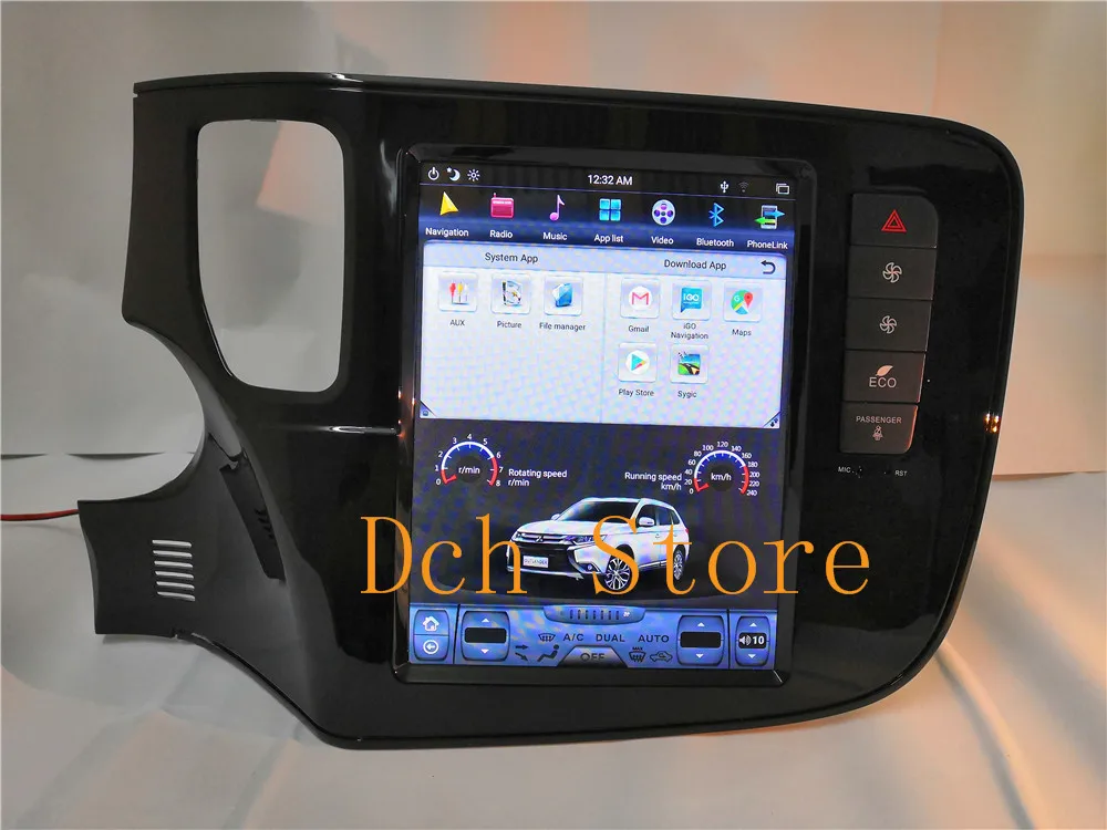 10 4 ''вертикальный экран Tesla стиль Android 9 0 автомобильный DVD GPS навигация Радио
