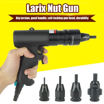 

Portable Rivet Guns Head /Nut Caps Tools Kit for Working Constructing TSH Shop