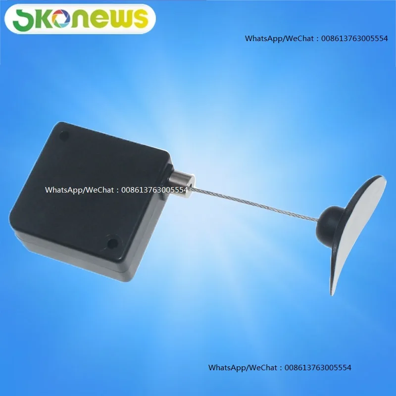 skonews_security_tether_merchandise_anti_theft_pull_box_retractable_Stainless_steel_wire_rope