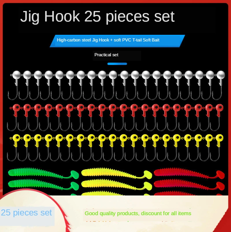 

20 anti hanging bottom false bait and crank hook for perch