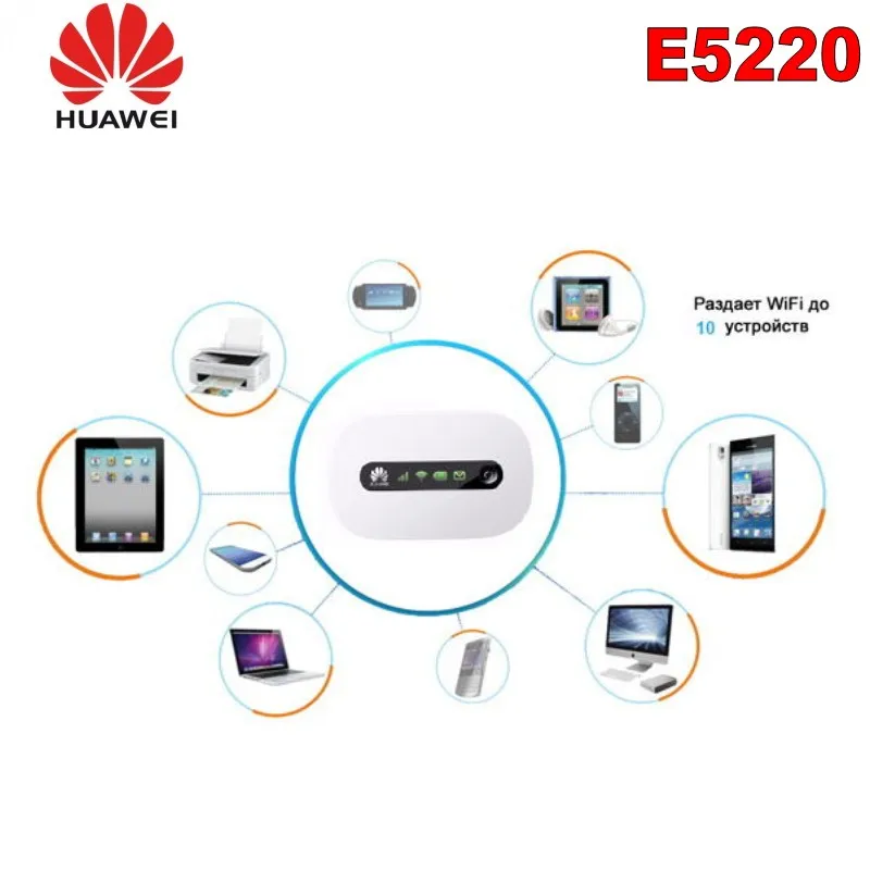 Новый маршрутизатор huawei e5220 беспроводной 3g|router huawei|router wirelessrouter 3g |