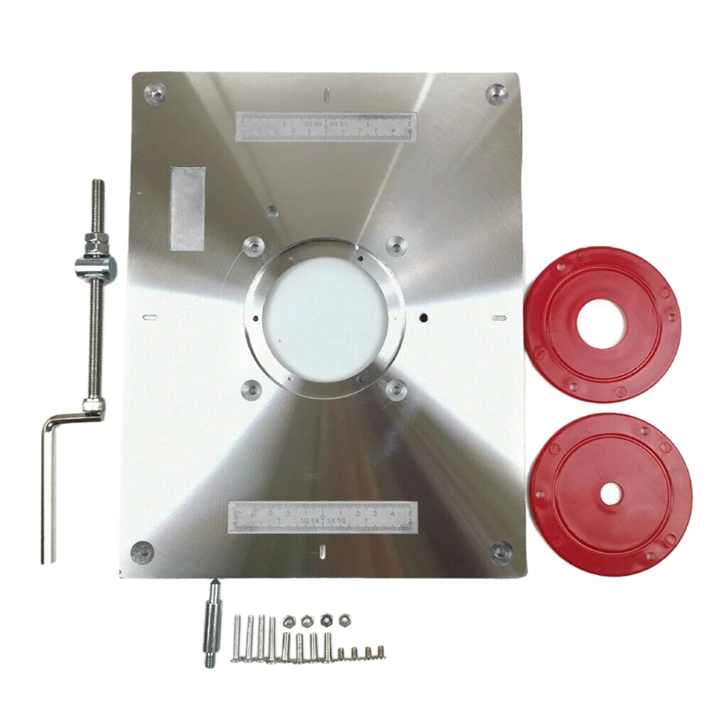 

Woodworking Trimming Machine Engraving Machine Flip Board Multi-Function DIY Fine-Tuning Aluminum Alloy Router Planer Table Inse