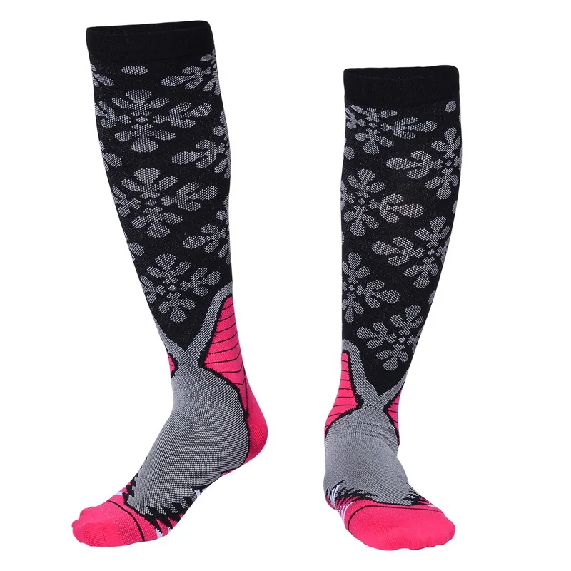 SFIT носки для бега, компрессионные носки для футбола, баскетбола, велоспорта, нейлоновые уличные походные спортивные носки для мужчин и женщин - Цвет: 05