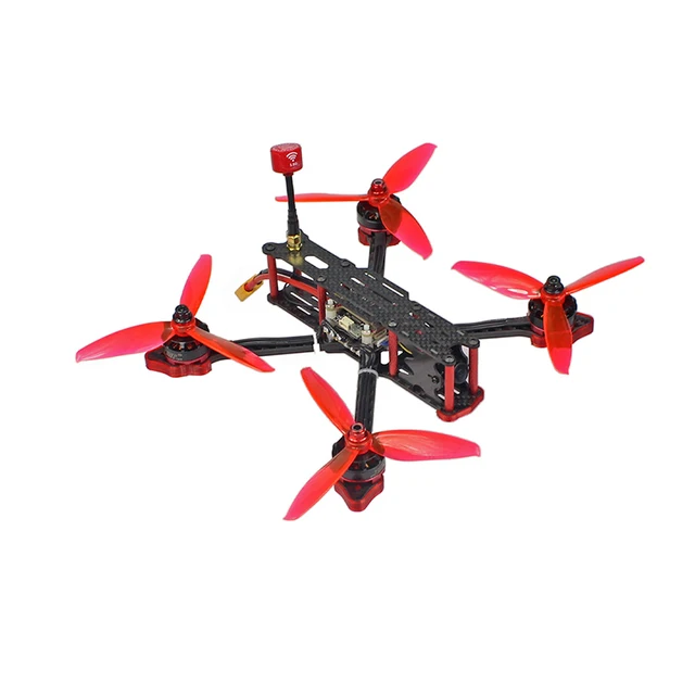 DIY Three210 V2 RC FPV Racing Drone Quadcopter w/ Betaflight F4 Pro V2 Flight Controller Foxeer Razer Micro 1200TVL Camera FS-i6