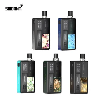 

Original Smoant Knight 80 Pod Kit Power By 18650 Battery With 0.3ohm 0.4ohm Mesh coil E Cigarette Vape Pod VS Smoant Pasito