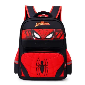 

Orthopedics School Bag Children Backpacks Boy Girl kids School Backpack Student Bag 3D Spiderman Printing Schoolbags Book bag