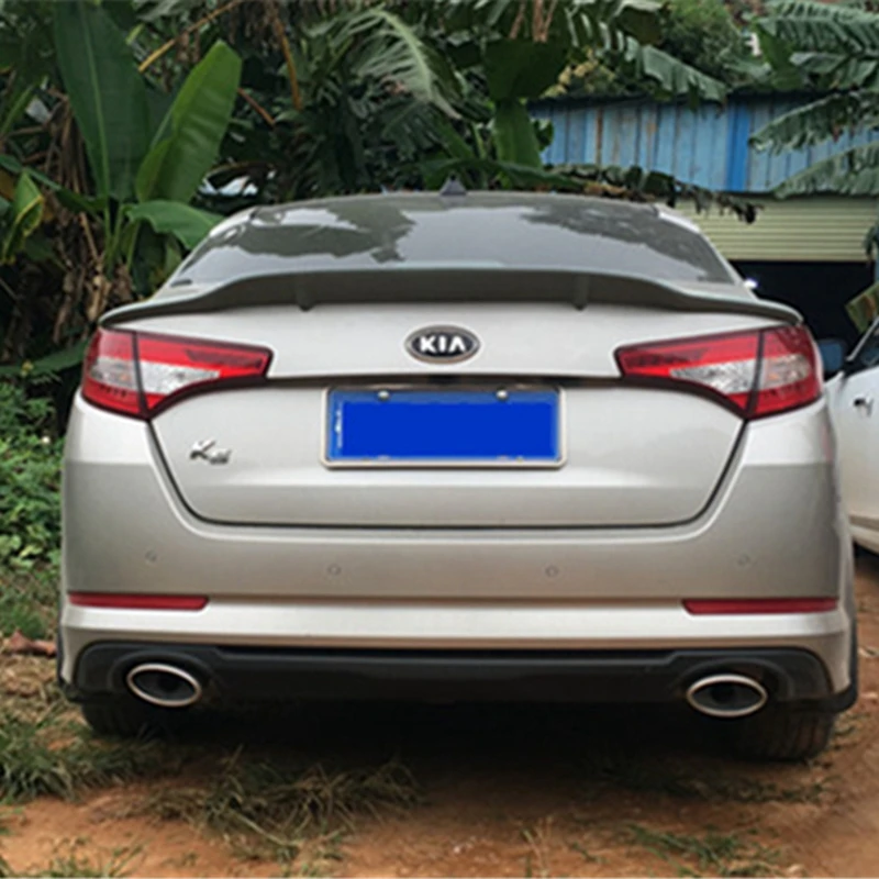 For Kia K5 / Optima spoiler 2010 2013 carbon fiber / FRP primer rear wing R type spoiler