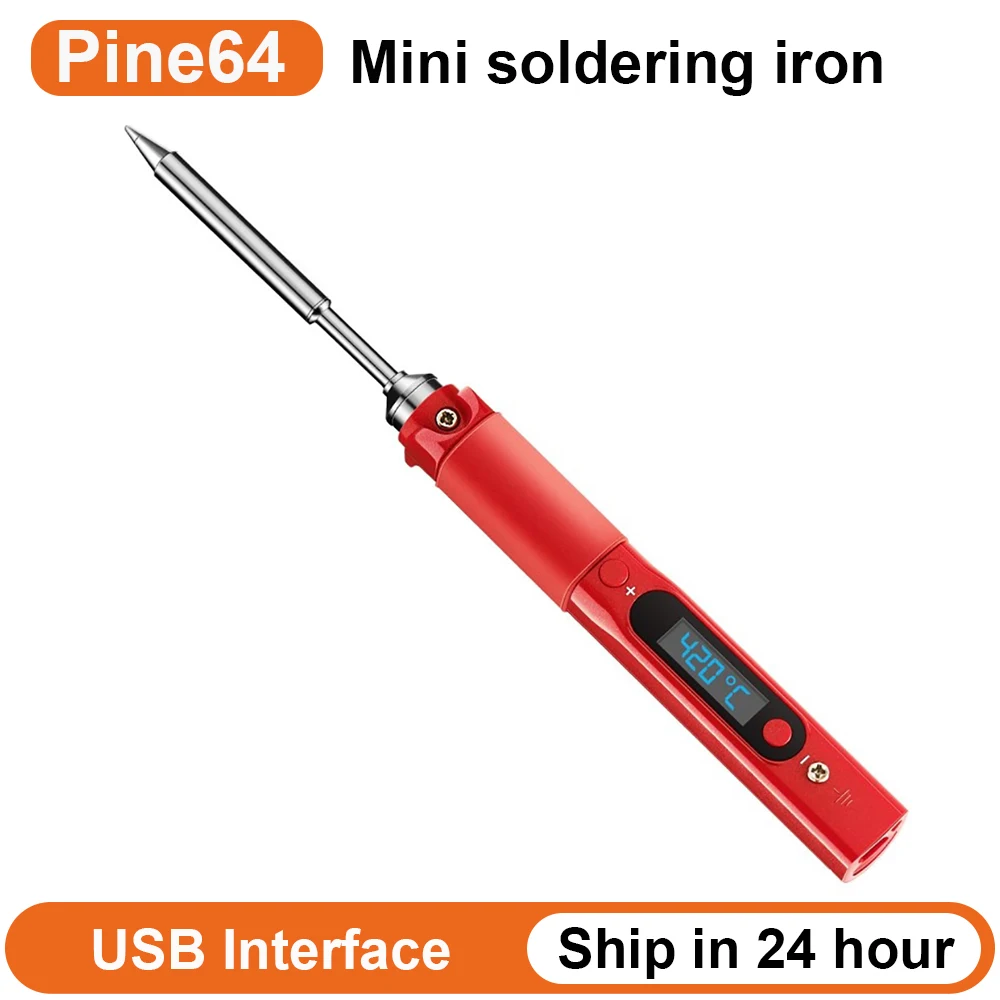 Pine64 Pinecil Soldering Iron Portable Mini USB Interface For Welding tools constant temperature Intelligent maintenance Electr