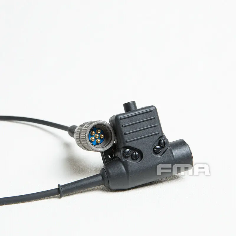 

FMA Professional 6 Pin U94 PTT for Tactical PRC-148 PRC-152 Radio with Headset