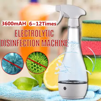 

Hypochlorous Acid Disinfection Water Electrolytic Generator Portable Cleaning Disinfection Household Sterilization Air Sprayer