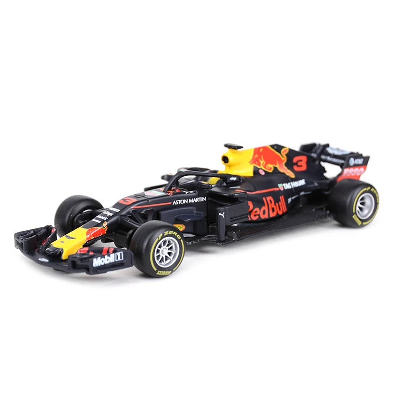 Bburago 1:43 2019 SF90 SF71H SF70H SF16H RB15 RB12 RB13 RB14 W10 F1 Racing Formula Car Static Simulation Diecast Alloy Model Car