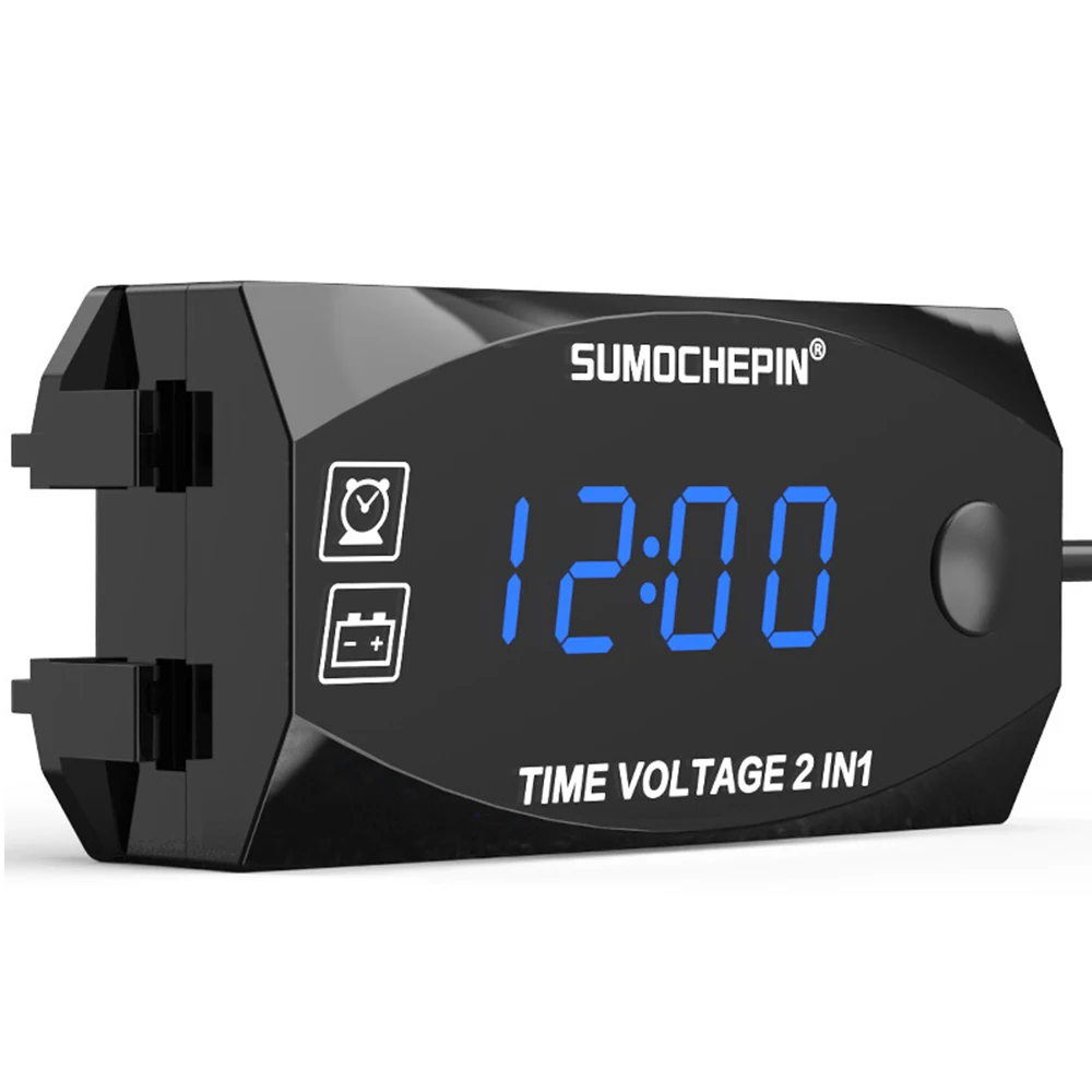 

LED Automotive Car Electronic Clocks Watches Car LED Display Digital Clock Motorcycle Dashboard Clock For Car Motorcycle