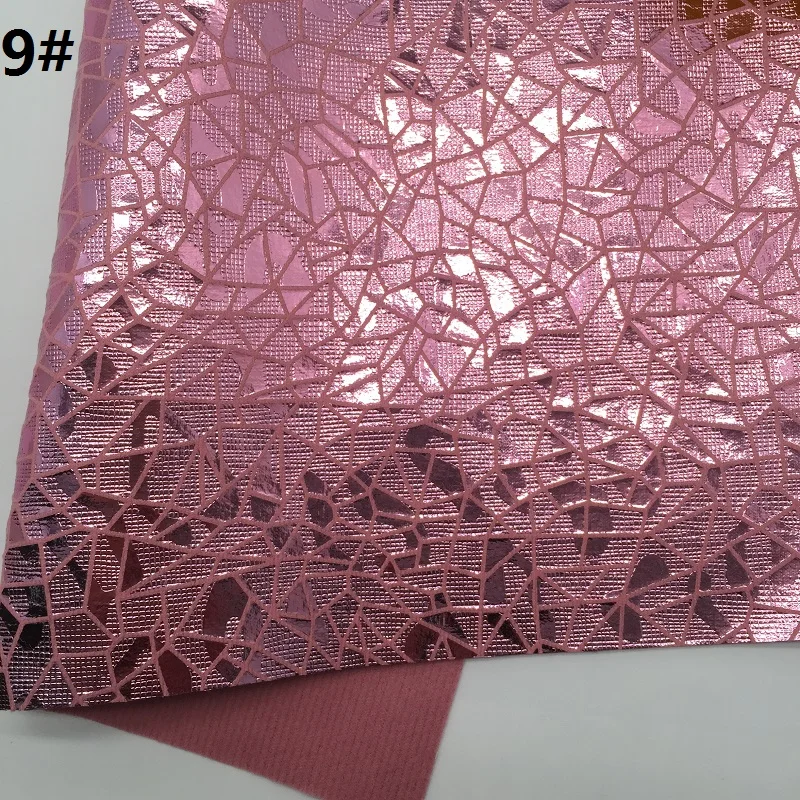 1 шт. 21X29 см искусственная кожа ткань, синтетическая кожа ткань кожаные листы, кожа для изготовления луков LEOsyntheticoDIY T308 - Цвет: 9