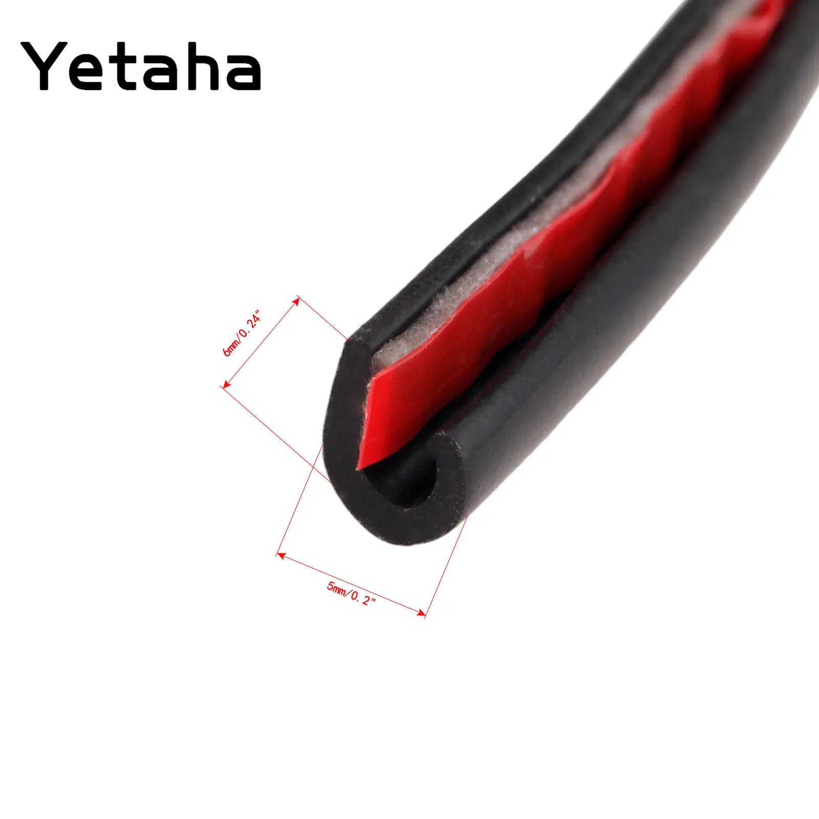 Резиновая накладка для защиты от царапин на дверь автомобиля Yetaha 5 м|Тюнинговые