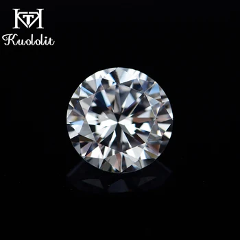 

kuololit 3-10mm natural moissanite Loose Stone for Engagement D Color Round Brilliant Excellent Cut VVS1 Solitaire welding DIY