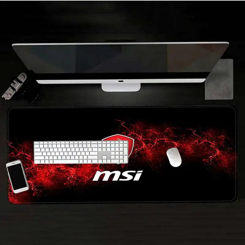 Maiya My Favorite MSI Rubber Mouse Mat Pad Large Mouse Pad Keyboards Mat