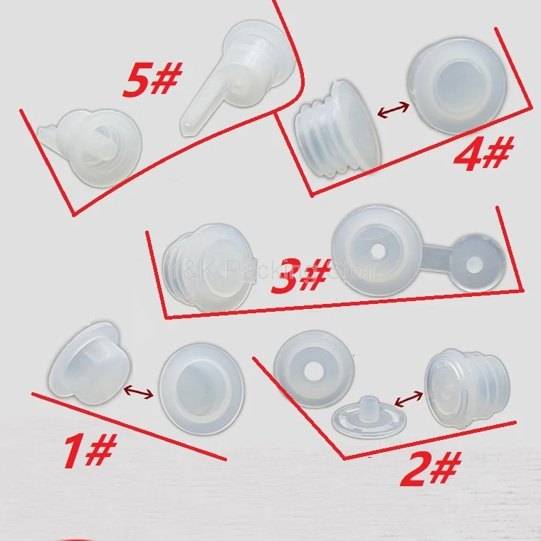 5ml-100ml透瓶黑铝盖5