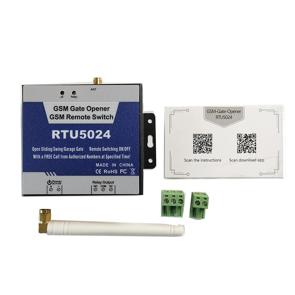 Пульт дистанционного управления RTU5024 GSM для открывания ворот 200 пользователей