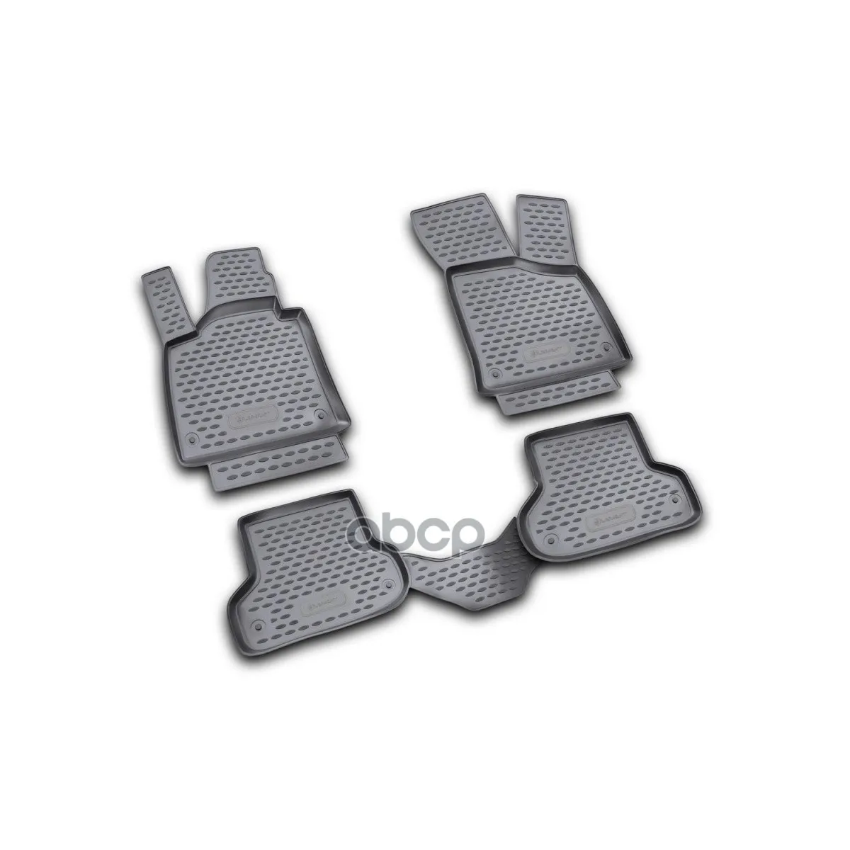 Коврики В Салон Audi A-3 3d 2007-2012, 4 Шт.(Полиуретан) ELEMENT арт. NLC.04.10.210