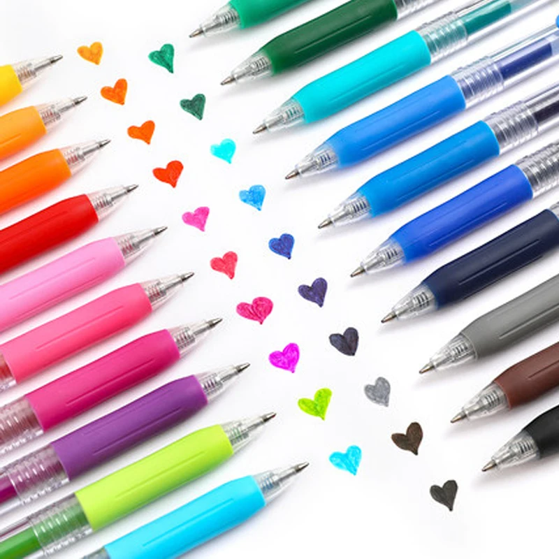 1 шт., гелевая ручка цвета зебры JJB15, специальная многоцветная ручка с милой пулей 0,7 мм
