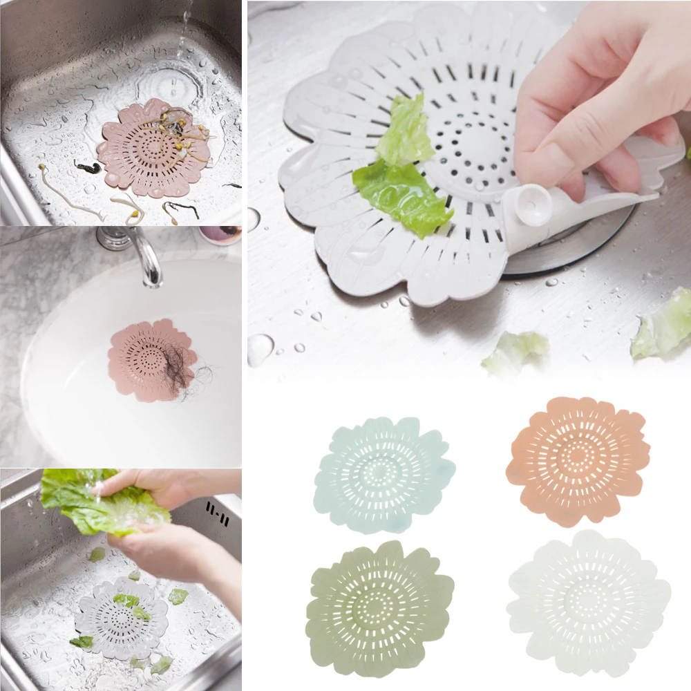 H1d7b71cef26c49fdb79452fe1b0c68c72 15cm Large Silicone Bathtub Stopper Leakage-proof Drain Cover Sink Hair Stopper Tub Flat Plug Stopper Bathroom Accessories Mallzona