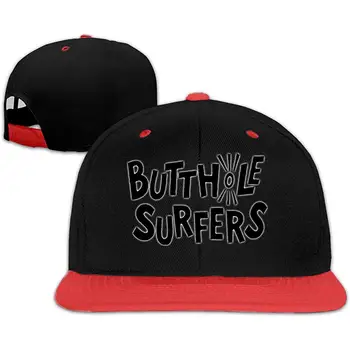 

BudSoto Butthole Surfers Unisex Adjustable Hat Stylish Hip Hop Baseball Cap Red