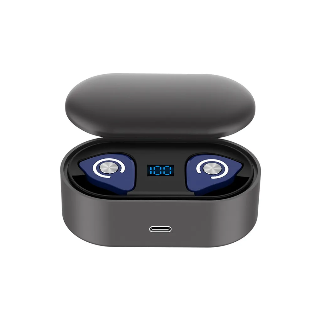 Ouhaobin Bluetooth 5,0 наушники СВЕТОДИОДНЫЙ Дисплей беспроводные наушники стерео наушники Беспроводные спортивные наушники tws 1115#2