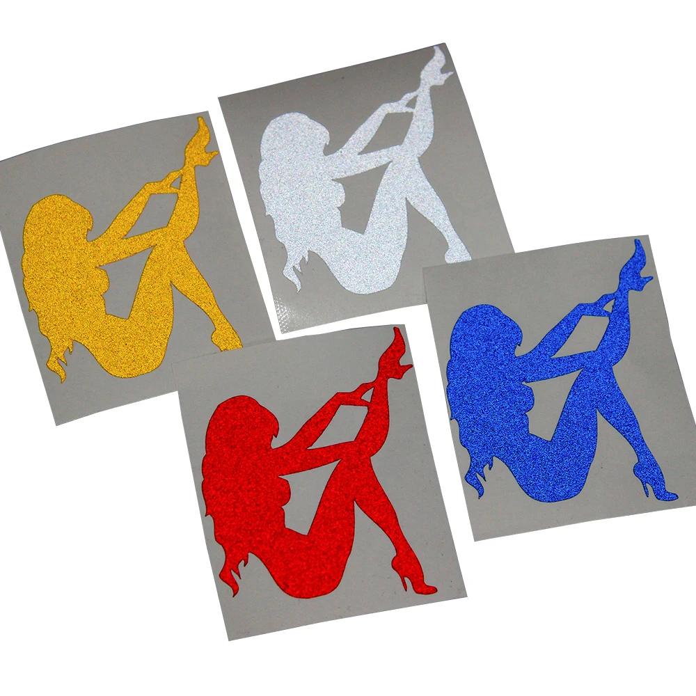 

Reflective Vinyl Decal Sticker Self-adhesive Sexy Beauty 55mmx73mm
