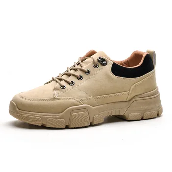 

New Autumn Winter Sneakers for Men Fashion Thicken Wam Platform Casual Walking Shoes Wear Resistant Outdoor Sports Running Shoes